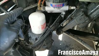 Truck tractor air compressor air dryer bypass no air pressure  does not go more than 60 psi low air
