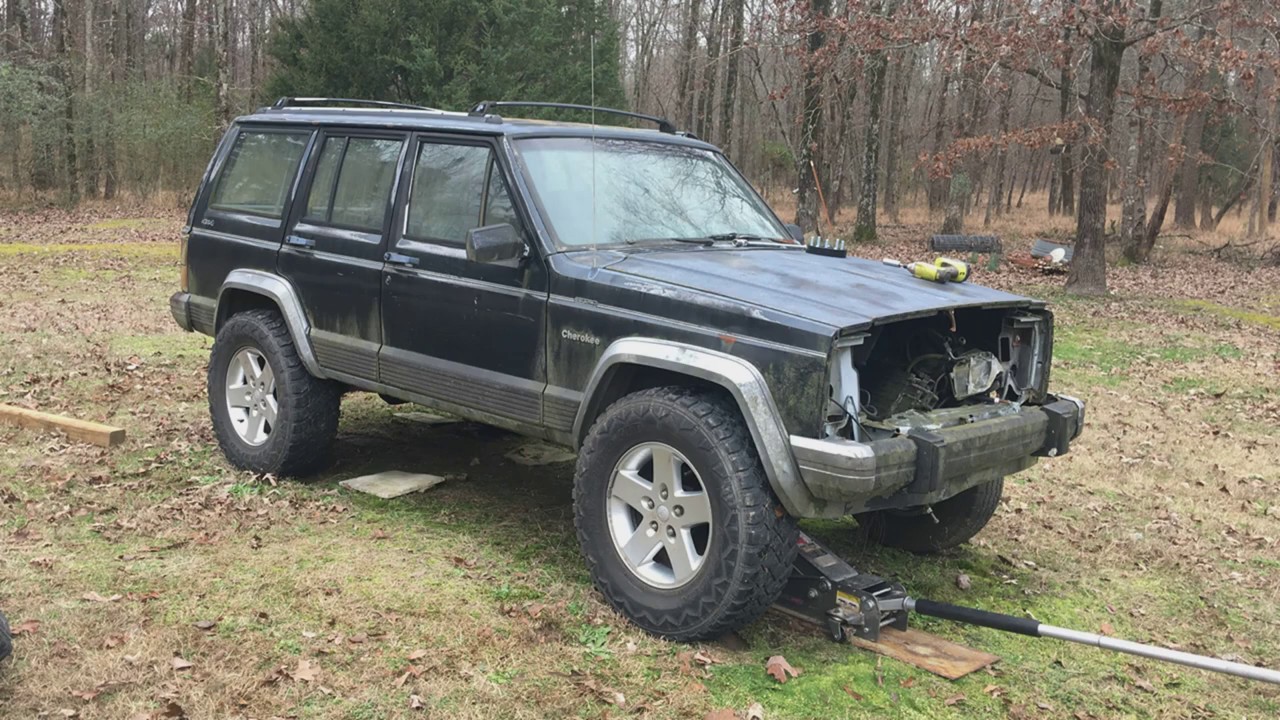 Actualizar 42+ imagen jeep cherokee with wrangler wheels