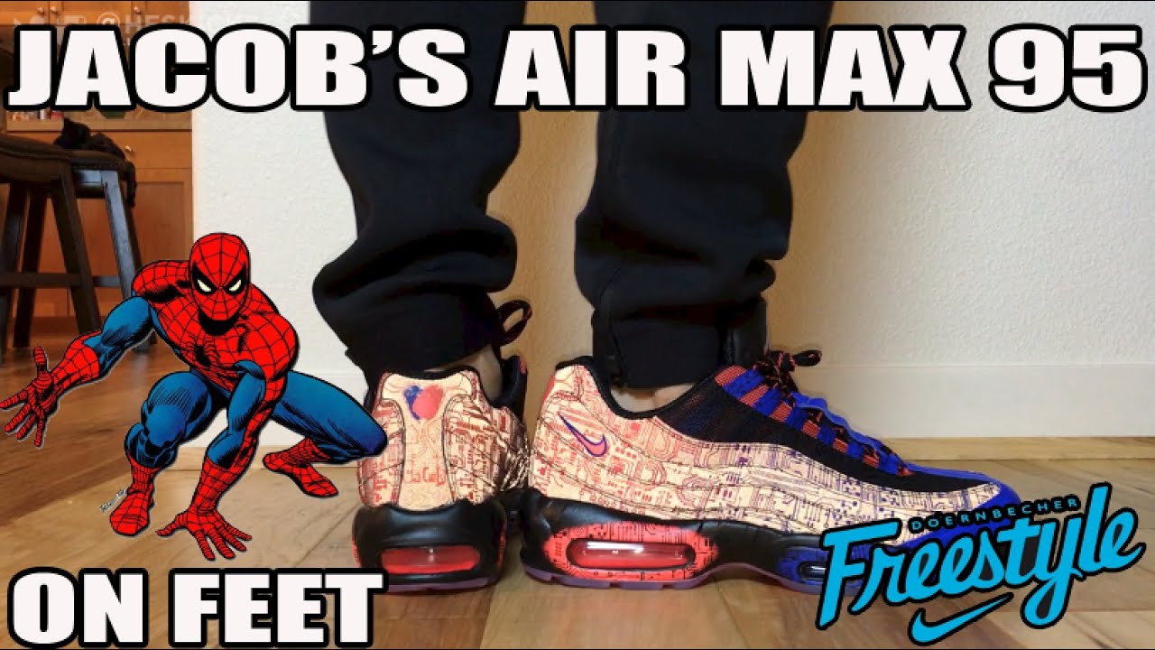 spiderman air max 95