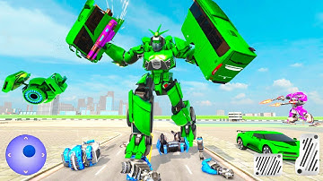 Bus Robot Car Game Simulator 2022 - Multi Robot Transforming Simulator | Android GamePlay