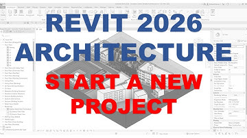 REVIT 2026 BASIC ARCHITECTURE - LESSON 2 START A NEW PROJECT