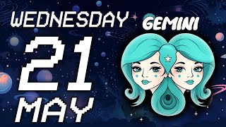 GEMINI ♊︎ NEXT DAYS WILL BE DECISIVE FOR BOTH OF YOU ❤️ Horoscope for Today May 21, 2025