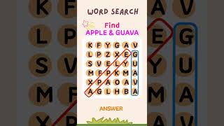 [Word Search] Find 2 given words and 2 hidden words!! WordSearch001 screenshot 2