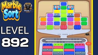 Marble Sort level 892 walkthrough solution