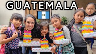 We volunteered in Guatemala for the first time