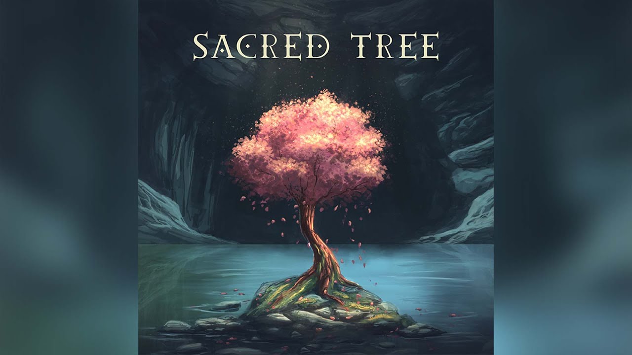 ⁣SACRED TREE 》432Hz Anti-Stress 》Mystical Harp + Hang Drum