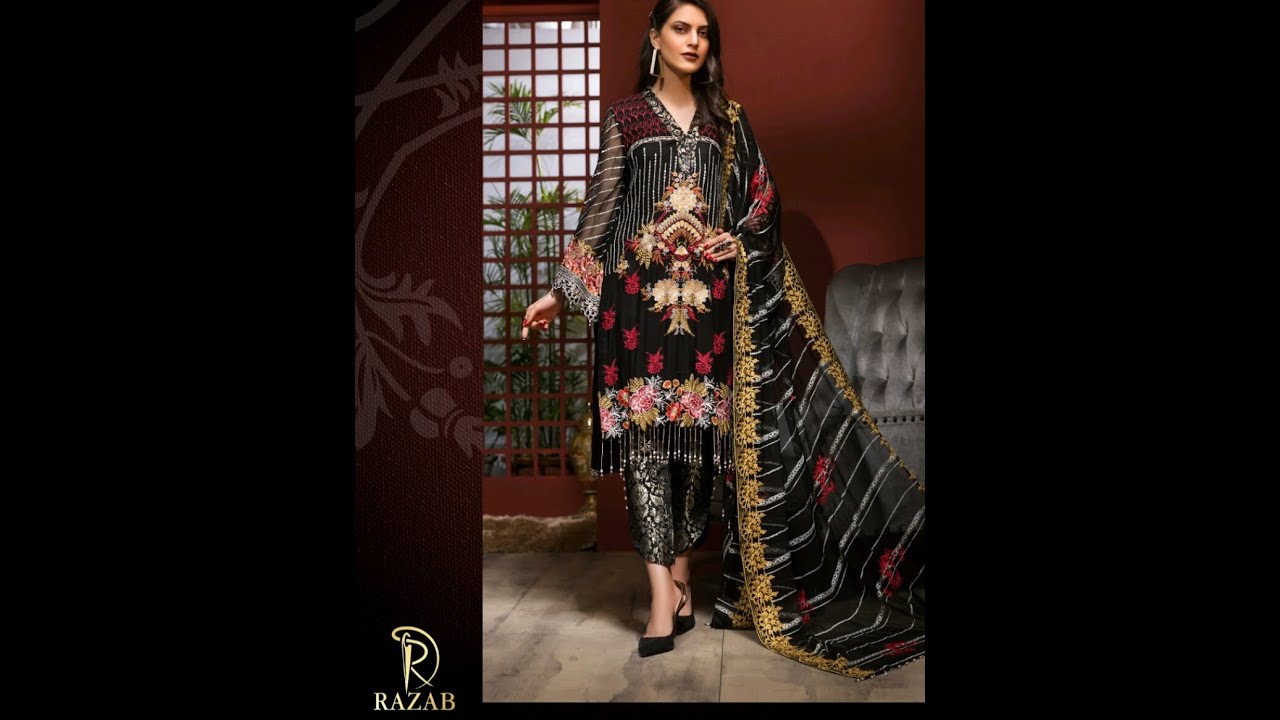 Razab Embroidered Chiffon Collection