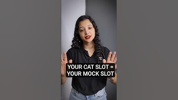 Your CAT 2025 Slot = Your Mock Slot 🕒 Do This Now! #cat2025 #catmocks #cat2025strategy