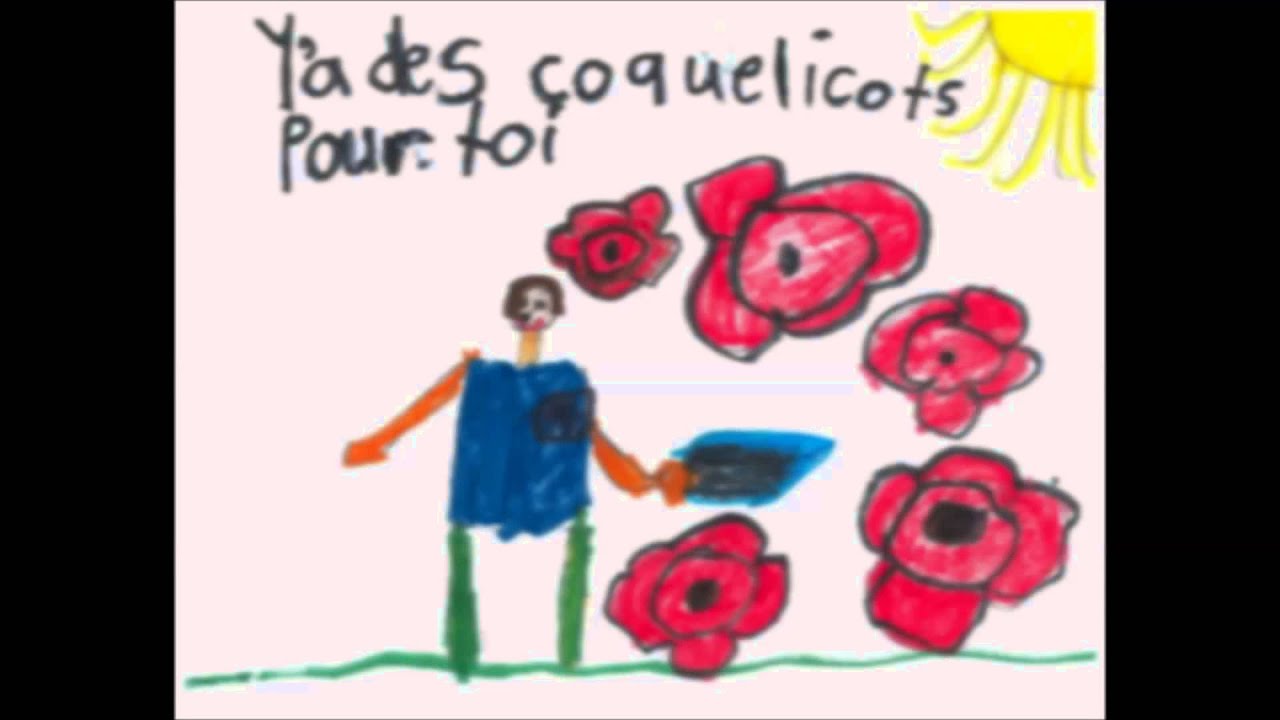 Jour du Souvenir - Beau Coquelicot Chanson - York School (Mme Zaimi ...