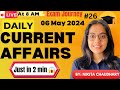 6 may current affairs just in 2 minutes viral trending currentaffairs studymotivation share