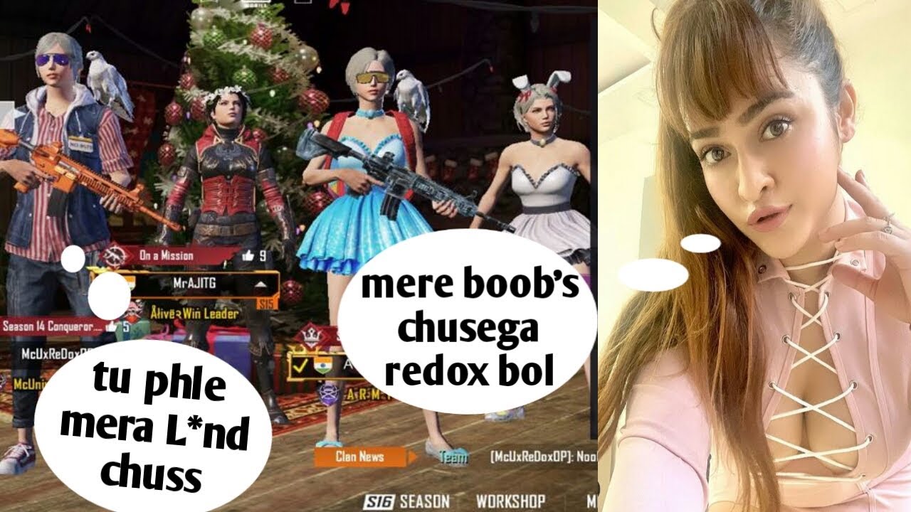 Random Very HOT🔥TOXIC GIRL Call me Noob 1v3 TDM Challenge Boom Baam Tapa Tap Pilai😂| iPhone XR