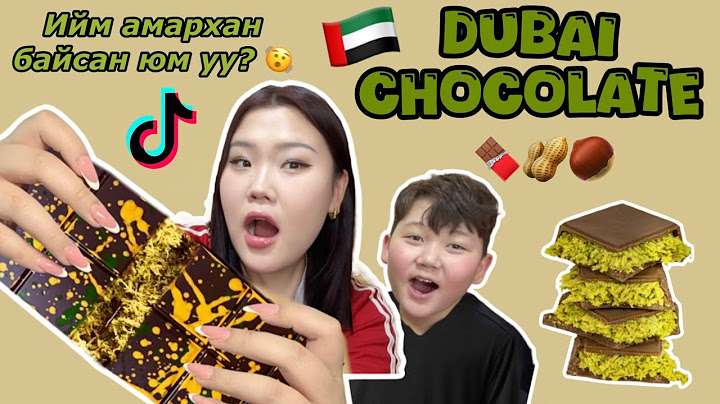 TikTok viral ДУБАЙ ШОКОЛАД хийж үзлээ! 🍫 🌰 (амт нь бүр... 🤤)