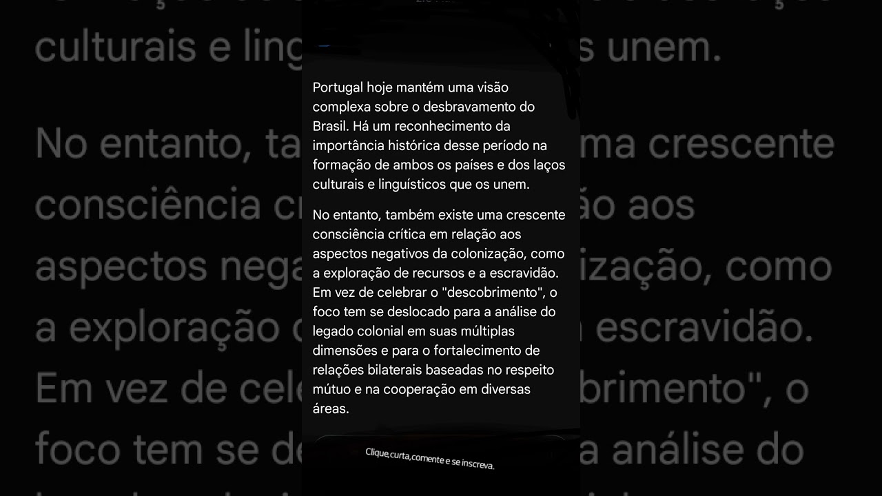 Como seria o Brasil sem Portugal descobrir? #brasil #we #moçambique #curiosidade #portugal #historia
