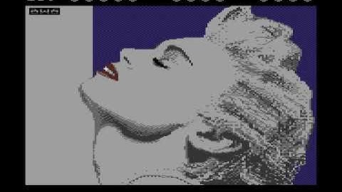 C64 One File Demo: Madonna by Boys Without Brains 1986! Commodore 64