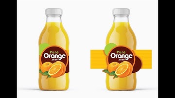 Orange Juice Packaging Design By Mojowal Printers ll  Learn corelDraw with Mojowal Printers