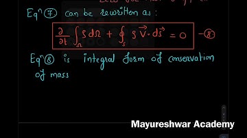 Conservation of Mass