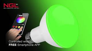 Celebrity Flood Light - Interactive LED Smart Bulb Control with APP Wealth