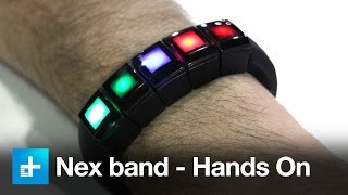 Nex Band - Hands on at CES 2016