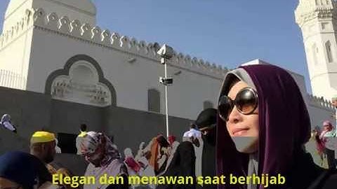 Maia Estianty Berhijab Saat Umroh Elegan dan menawan