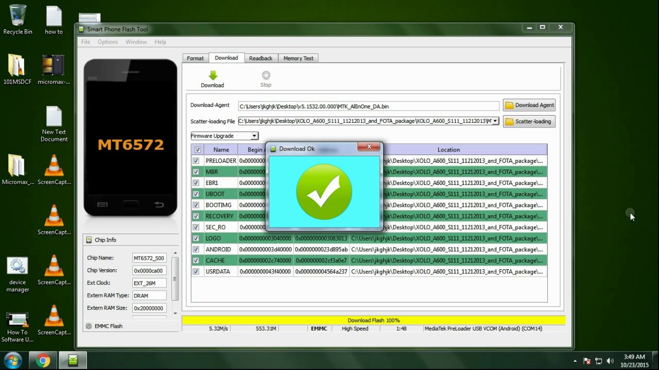 XOLO A600 Eazy Software Update And  Format   youtube