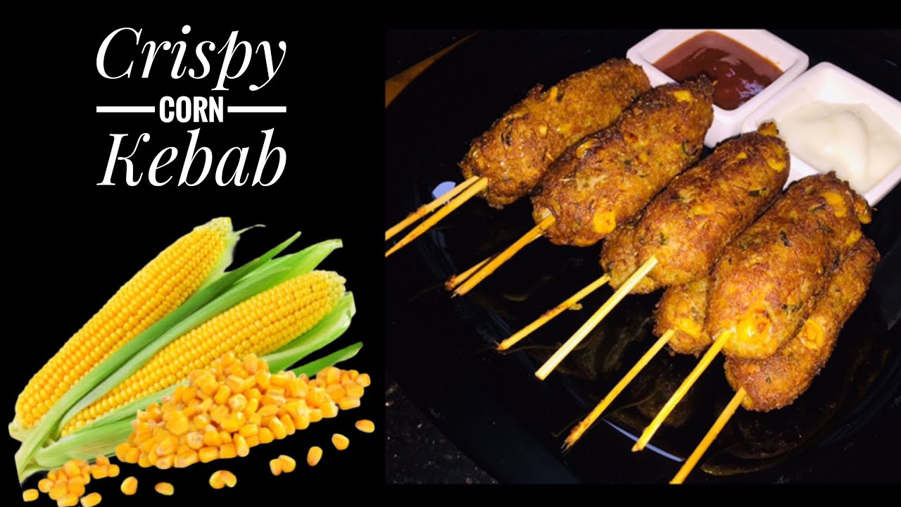 Corn Kebab Instant Snack Recipe Veg Corn Kebabs How to make Corn