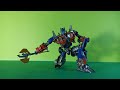 Transformers Leaving Cybertron chapter 2 BTS Stop Motion (green screen animation test)