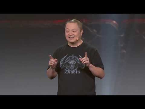 Diablo "Immortal" announced by Wyatt Cheng at Blizzcon 2018