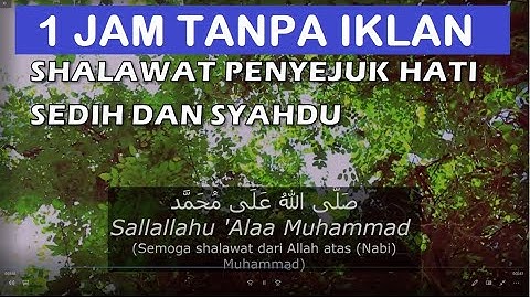 Tanpa Iklan || Sholawat 1 Jam || Sallallahu 