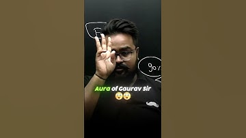 Aura of Gaurav Sir🔥 @commerceking-gauravjain #aura #teacher #commerce