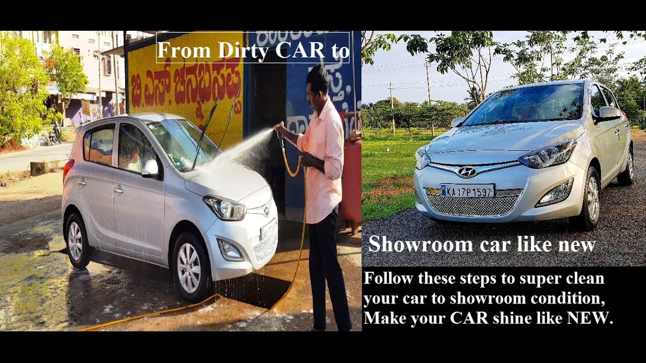 How to super clean your car to make it look like new - YouTube