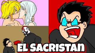 😂Me convertí en Sacristan |El Sacristan| Franco Escamilla - animado| #francoescamilla