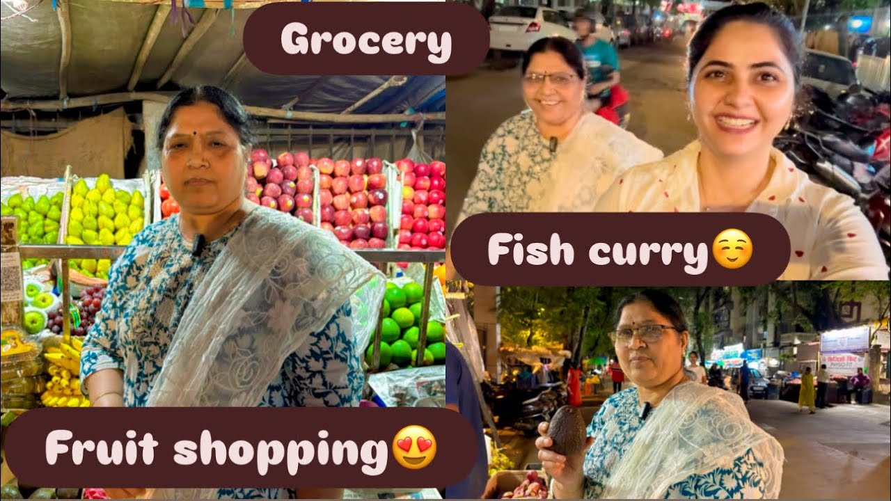 Watch Part-1 on Mumma’s Channel @VienaJagtap1 Prawns Curry/Prawns masala/Bangda Fry/ Fruits/Dinner❤️