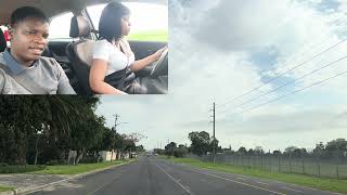 Learning how to drive manual car Code 8