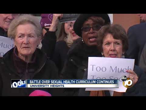 Battle over Schools and curriculumual health curriculum at San Diego schools