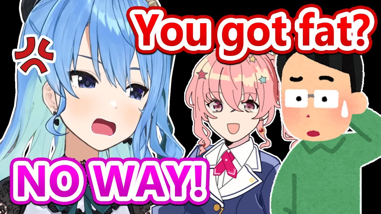 Suisei Panics After Her IRL Father Tells Her That She Got Fat YouTube suisei-panics-after-her-irl-father-tells-her-that-she-got-fat-youtube