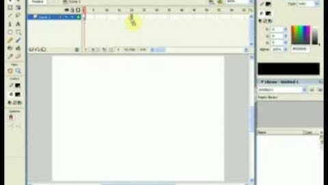 Flash Tutorial 1 pt1