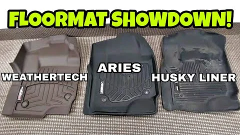 2019 FLOORMAT SHOWDOWN! Weathertech vs Aries vs Husky Liner! Part 1 of 3