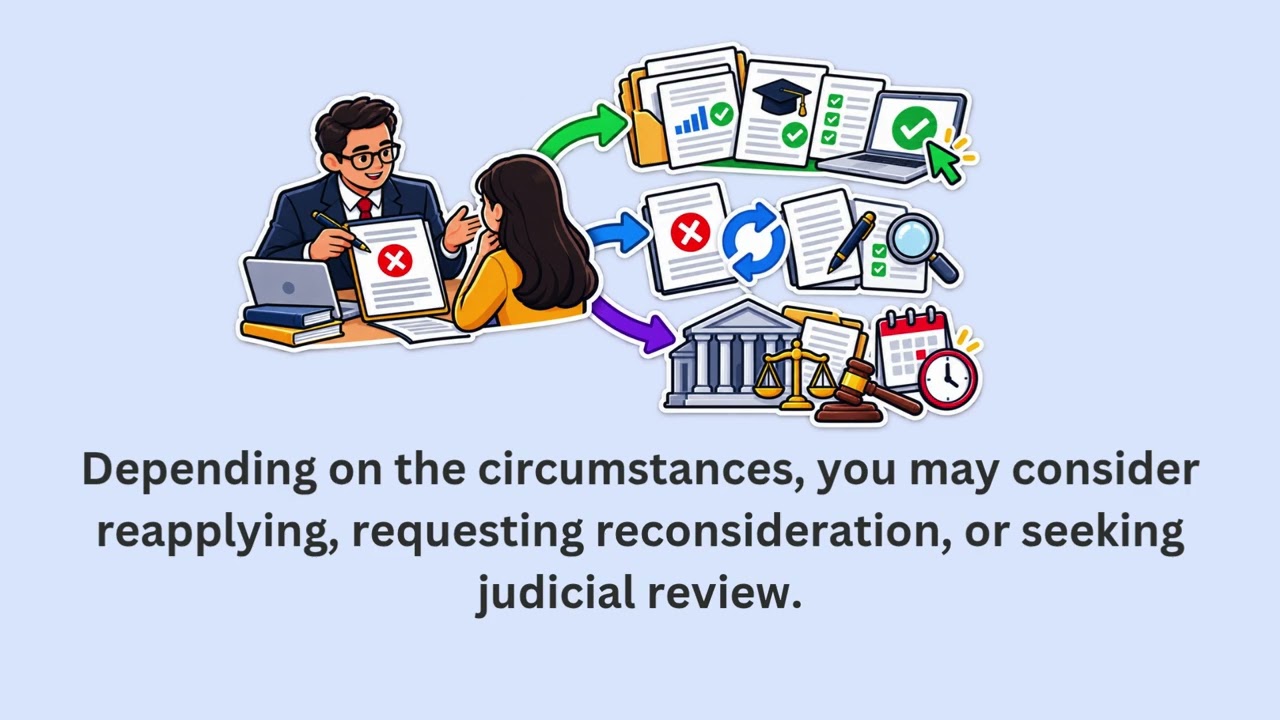 ⁣Study Permit Refused in Canada? Your Options and Next Steps