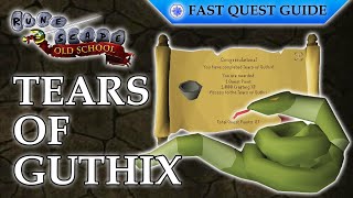 Tears Of Guthix Quest | OSRS Quality Quick Guide [2023]
