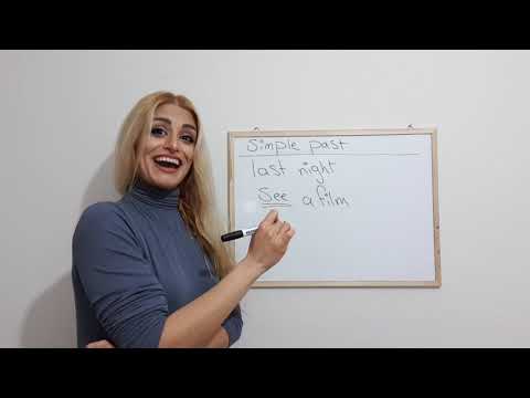 Simple Past Regular verbs  زمان ها درانگلیسی قسمت هفتم گذشته ساده افعال با قاعده | Did در انگلیسی