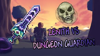 Terraria: zenith vs dungeon guardian