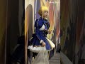 Saber waiting for food