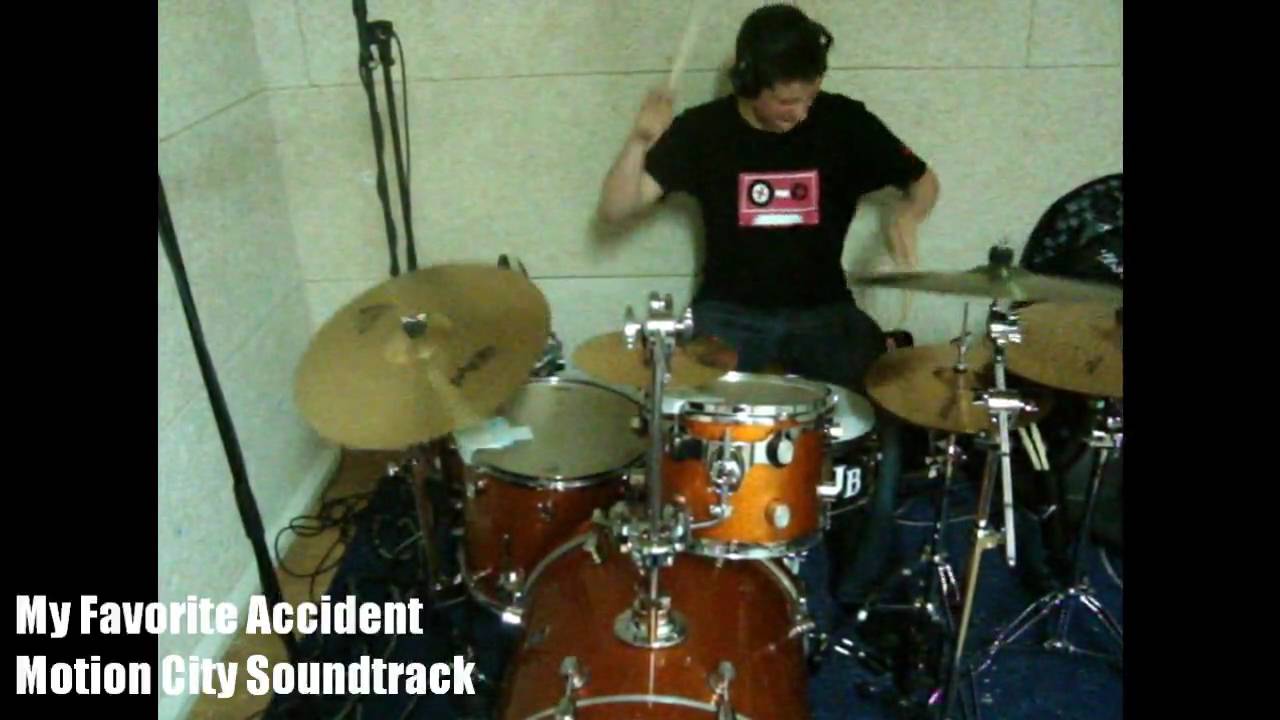 My Favorite Accident Motion City Soundtrack (drum cover) YouTube