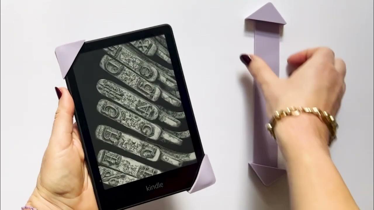 How to use Strapsicle Kindle Holder YouTube