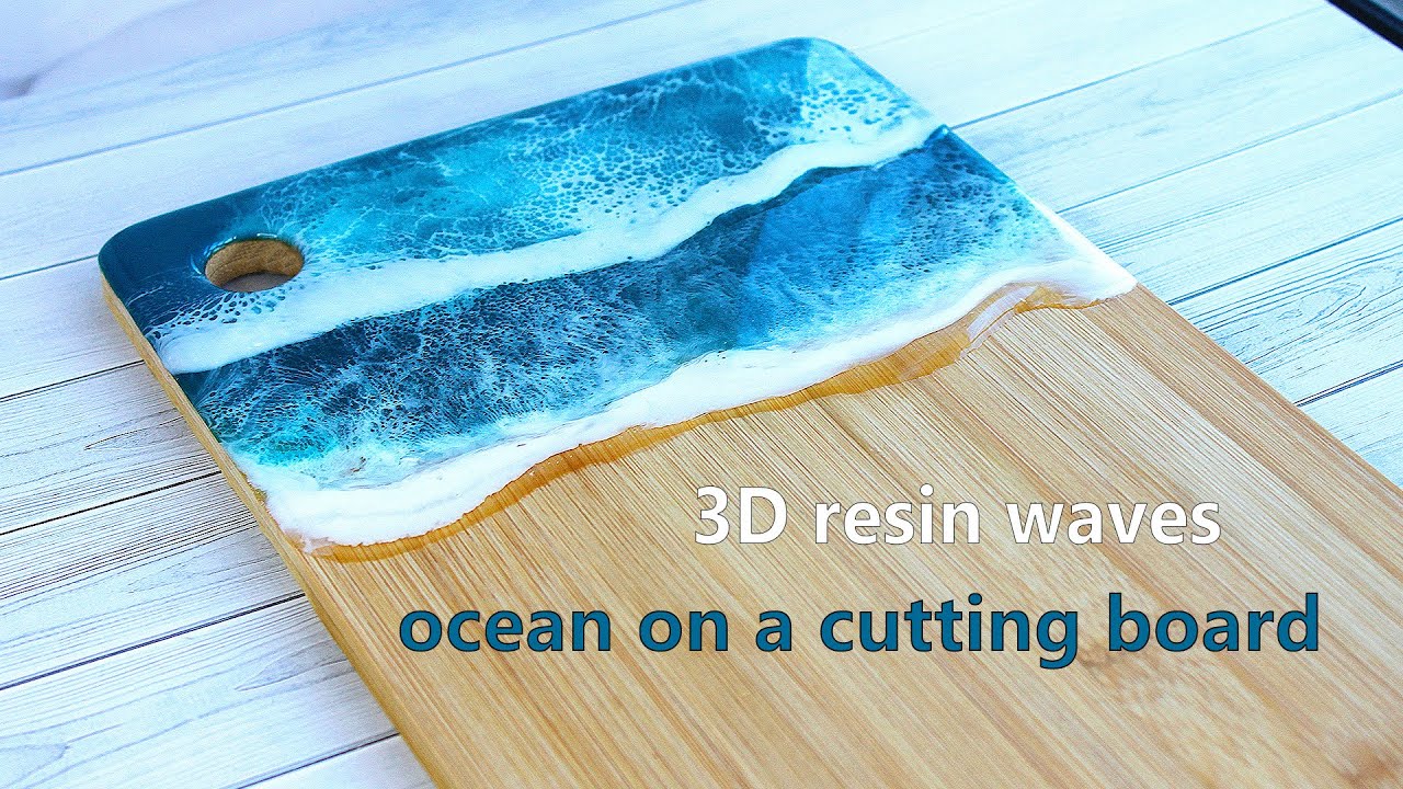 How To Make Ocean Waves With Resin How To Make Epoxy Resin Waves at Janna Altieri blog