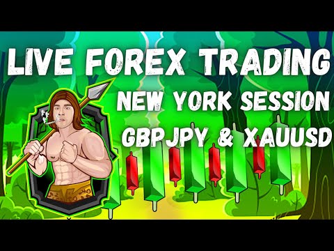 🔴 LIVE FOREX TRADING – New York Session 1/16/2023 – GBPJPY & XAUUSD