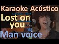 (Man voice) Lost on you - LP - Karaoke