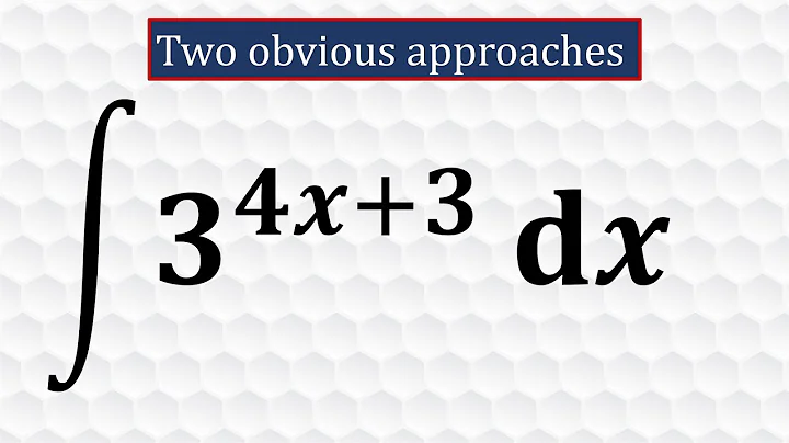 integrating exponential function using antiderivative