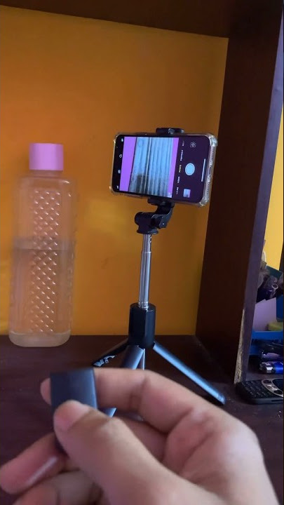 Bluetooth selfie stick R1 tripod with remote | review. #selfie #selfiestick #selfiestand #ytshorts
