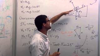 coefficient of friction on ramp